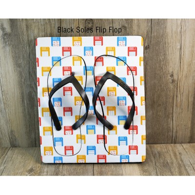 Black Soles Flip Flop /黑色鞋底拖鞋TE1408 Black Soles Flip Flop /黑色鞋底拖鞋TE1408